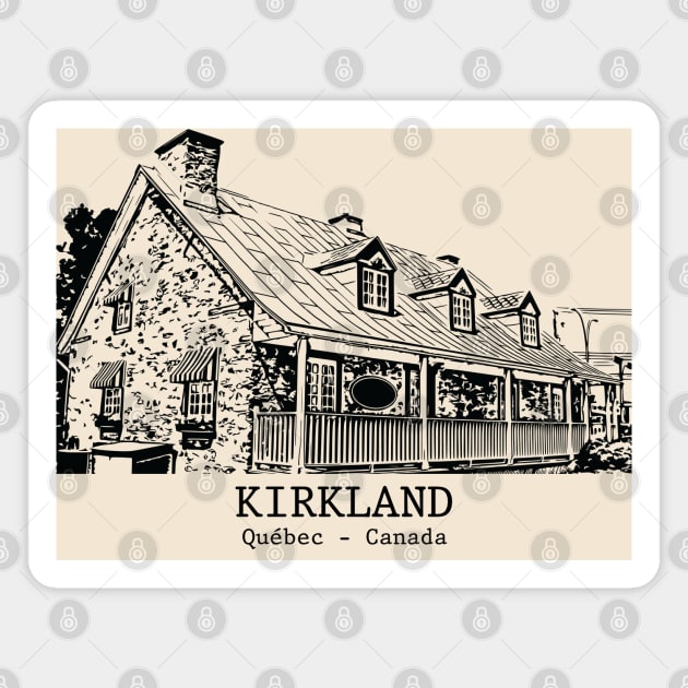 Kirkland - Québec Magnet by Lakeric